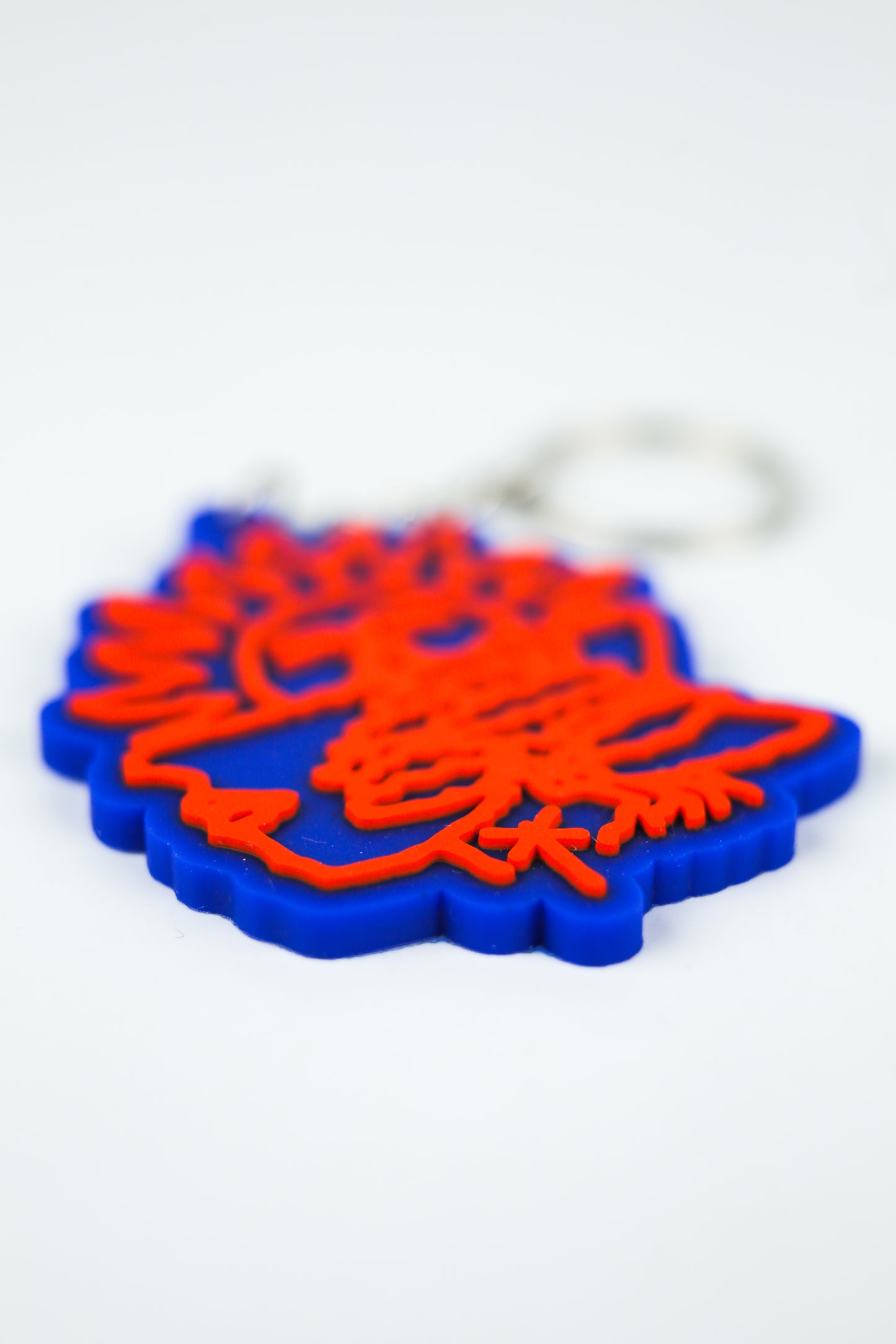 "WILL RISE" RUBBER KEYCHAIN