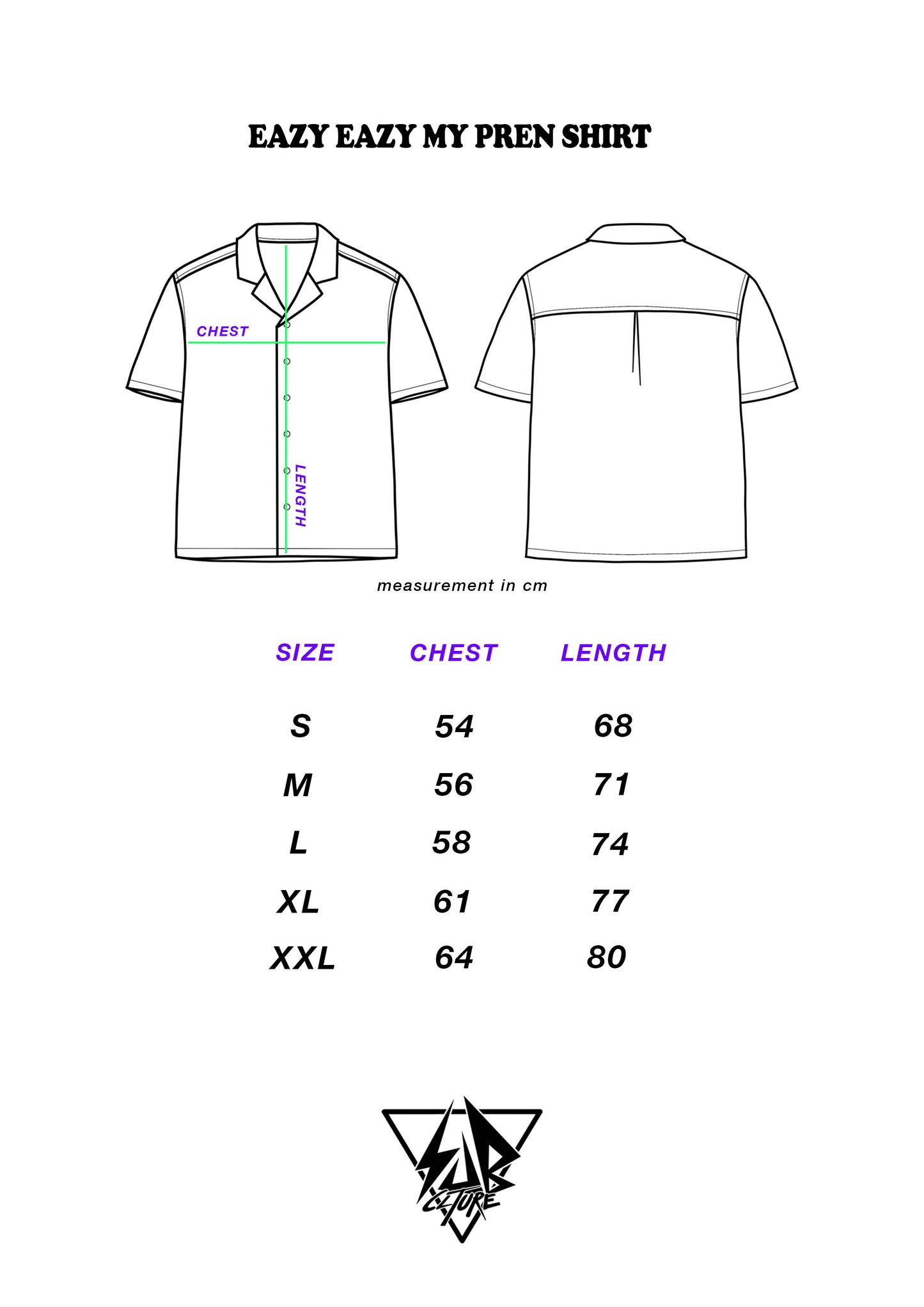 "EAZY EAZY MY PREN" SHORT SLEEVE SHIRT