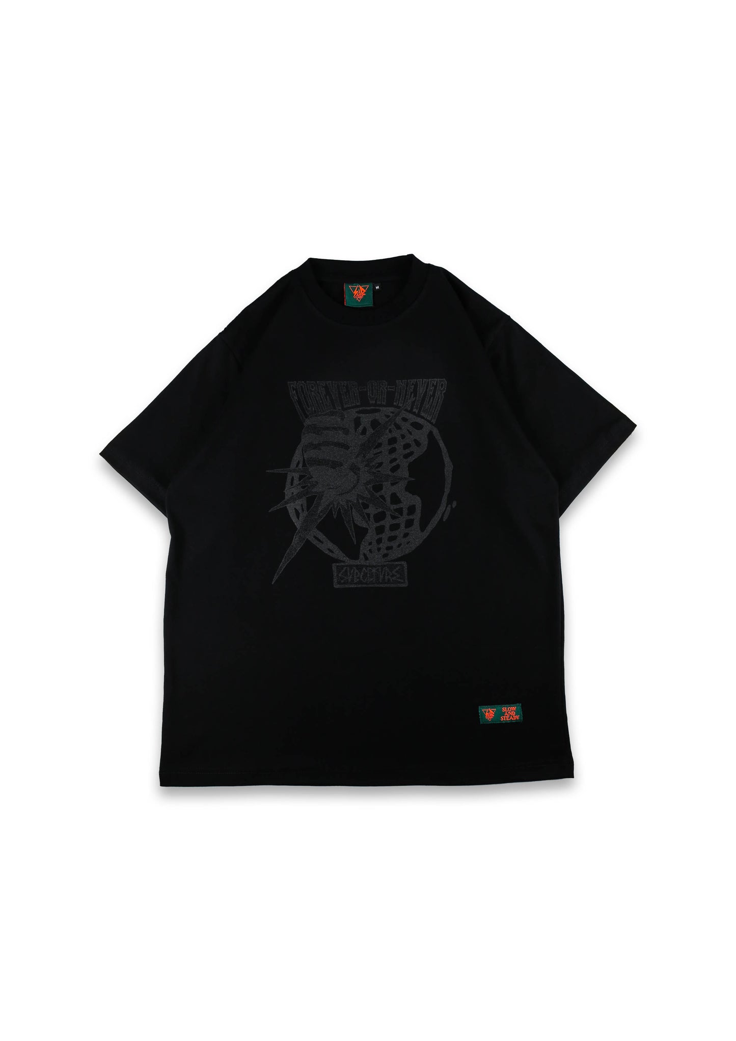 "FOREVER OR NEVER" SHORT SLEEVE T-SHIRT