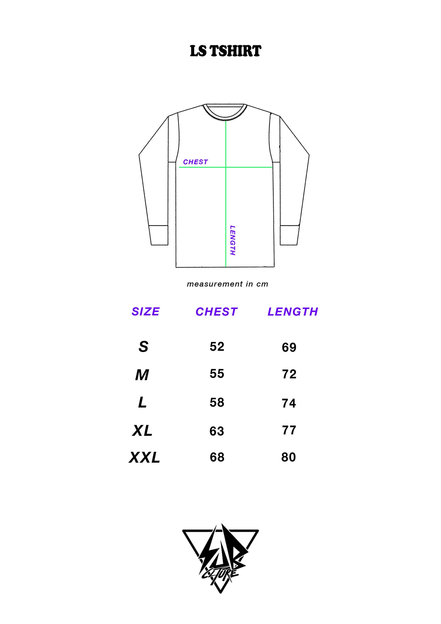"SUPER FRESH CREW" LONG SLEEVE T-SHIRT