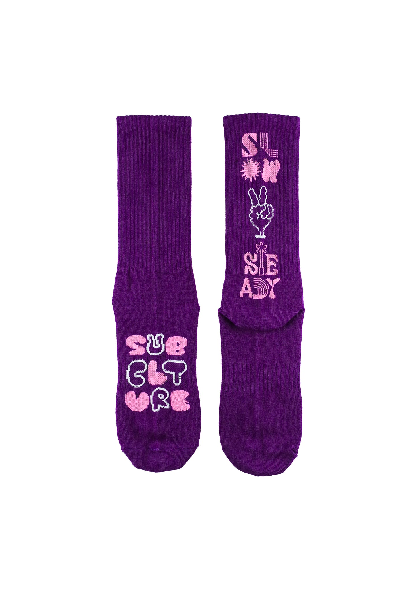 "COSMIC VOID" CREW SOCK