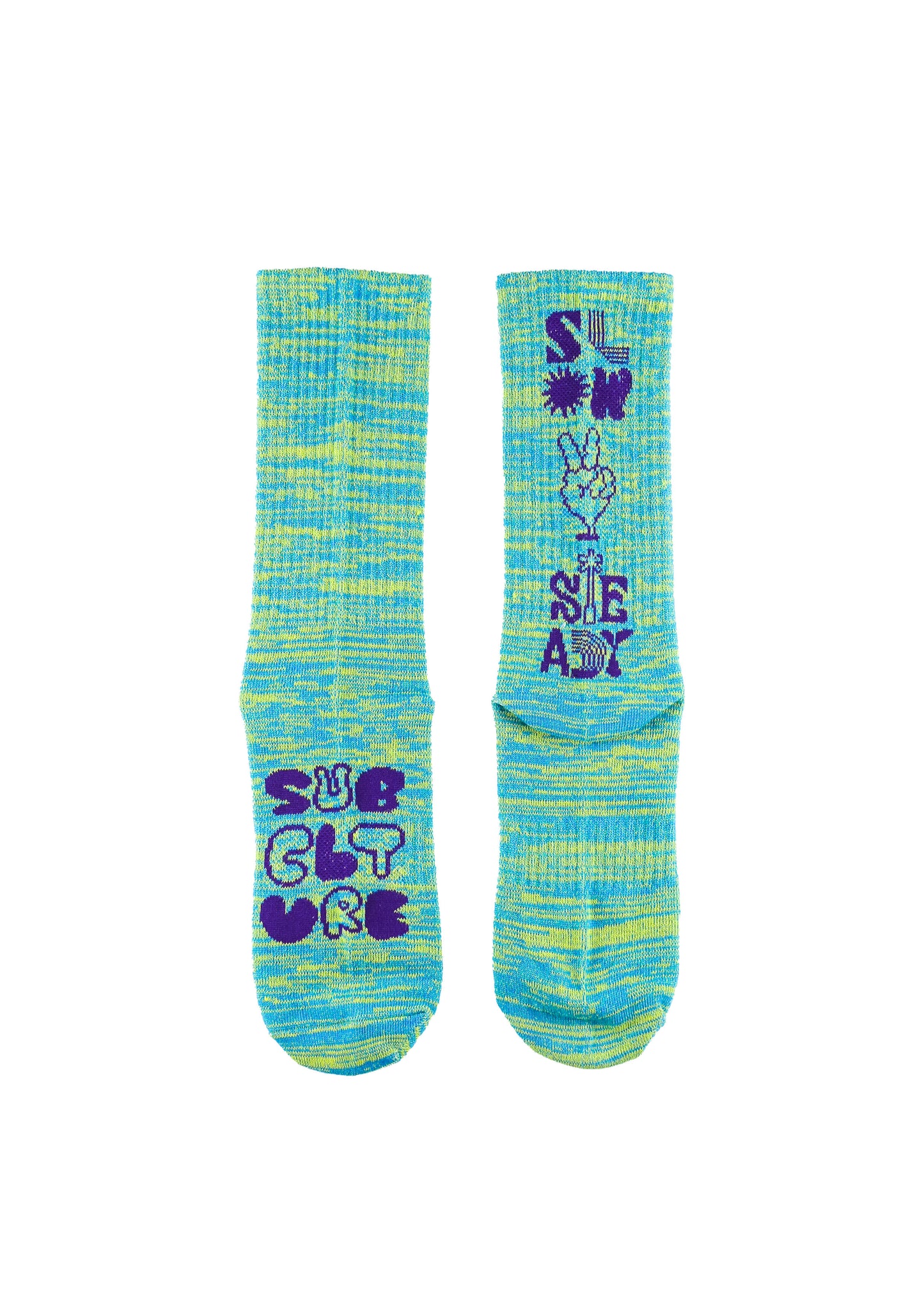 "COSMIC VOID" CREW SOCK