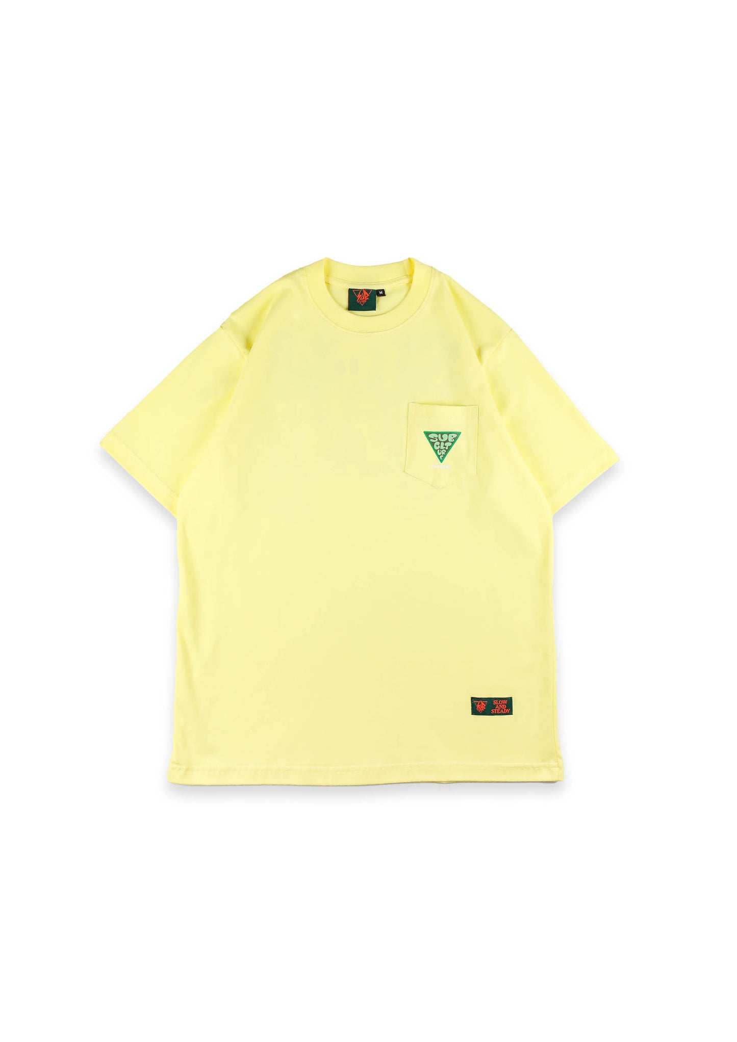 "TAKE-IT-EASY" SHORT SLEEVE POCKET T-SHIRT
