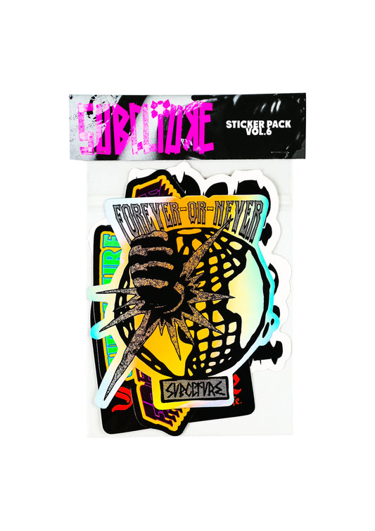 SUBCLTURE STICKER PACK VOL.6