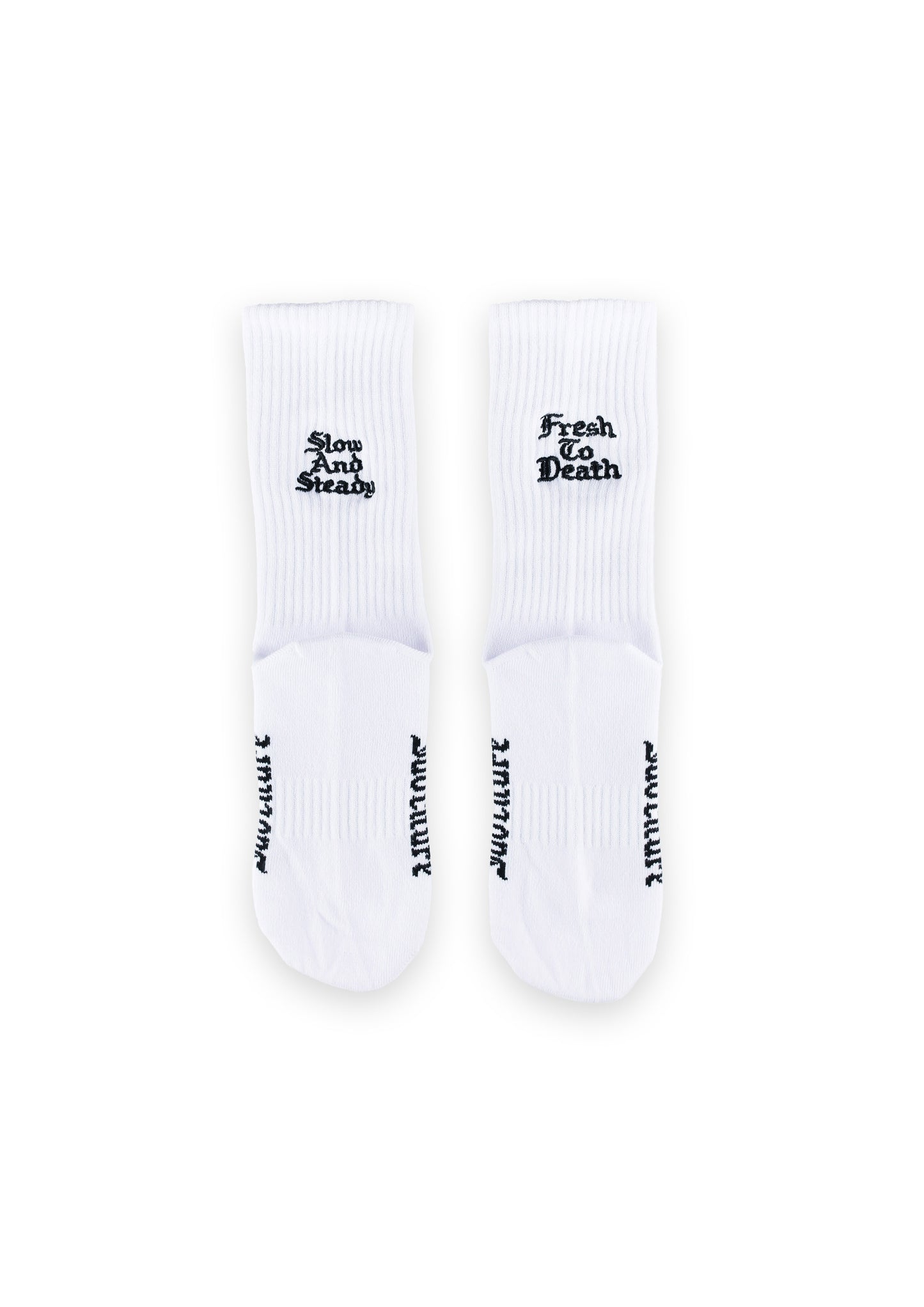 EMBROIDERED CREW SOCKS