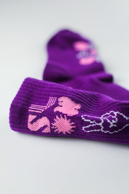 "COSMIC VOID" CREW SOCK