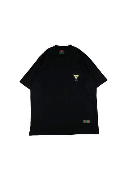 "TAKE-IT-EASY" SHORT SLEEVE POCKET T-SHIRT