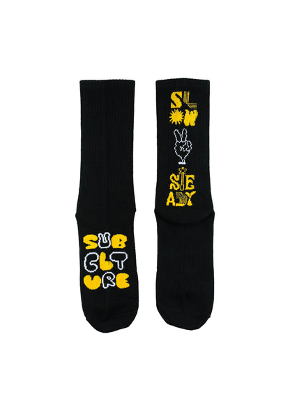 "COSMIC VOID" CREW SOCK