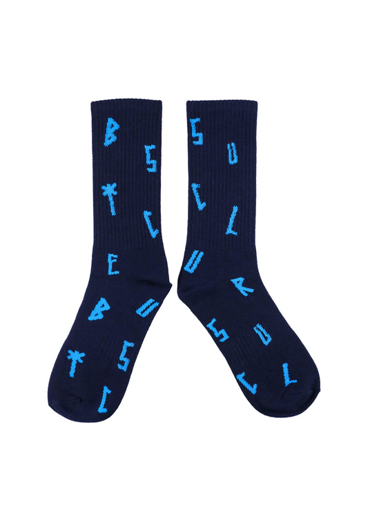 "ALL OVER" CREW SOCK