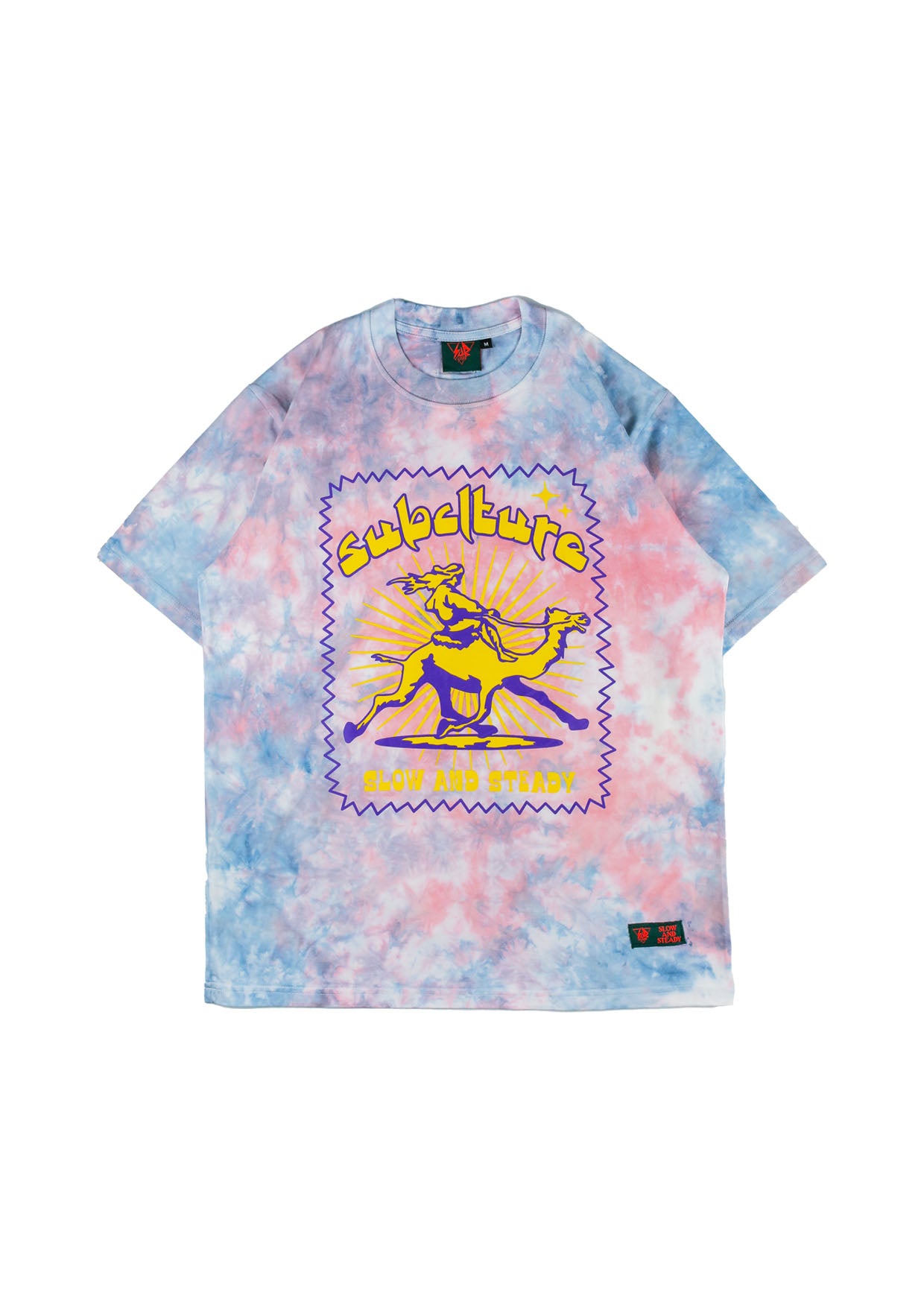 "FOR THE LONG RUN" TIE DYE T-SHIRT
